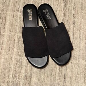 Y2K Slinky Stretch Chunky Sole Sandal